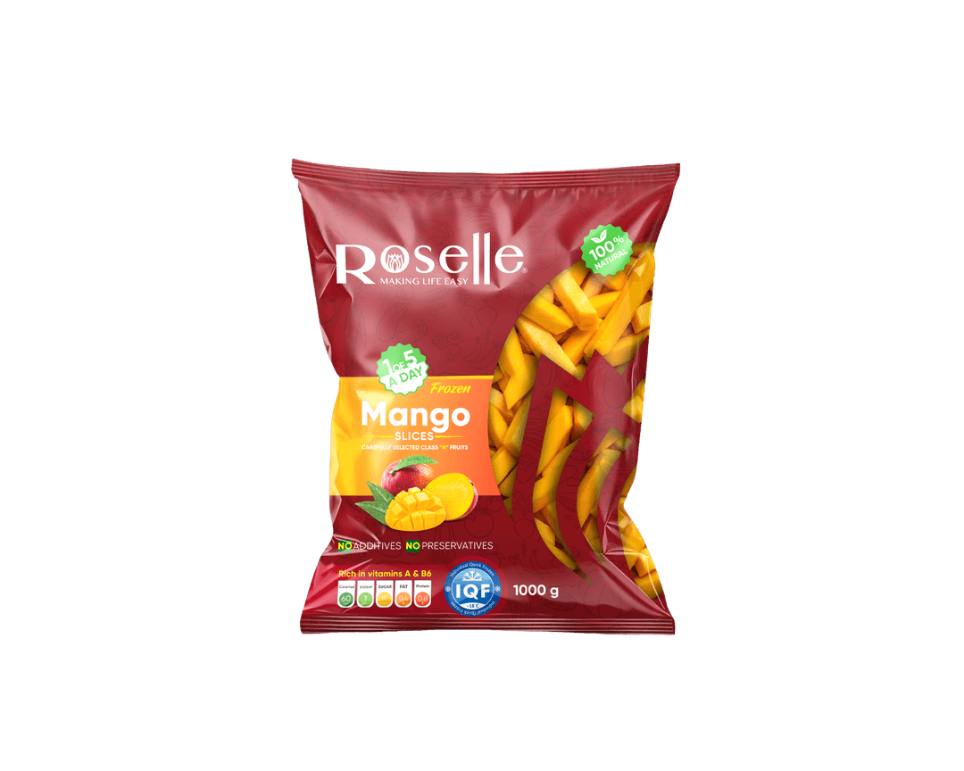 Frozen Mango Slices