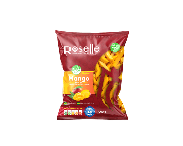Frozen Mango Slices