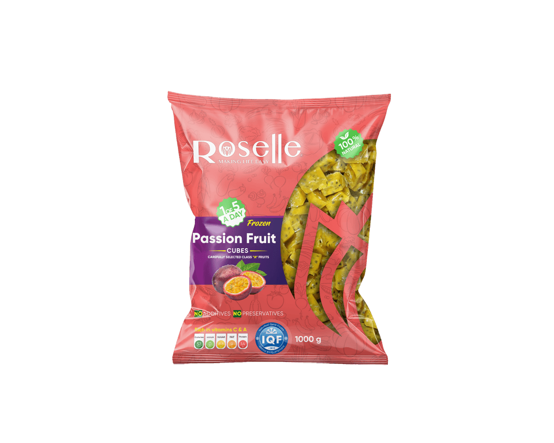 Frozen Passion Fruit Cubes
